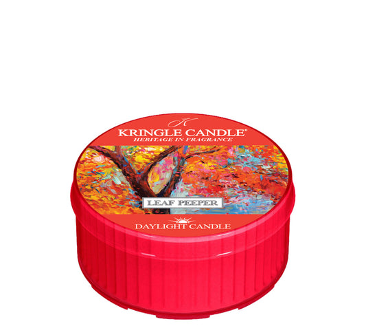 Kringle Daylight Leaf Peeper von Kringle Candle kaufen | Duft: Zimtig, fruchtig, Süß, Apfel, Pfirsich | Brenndauer: 12 Stunden 