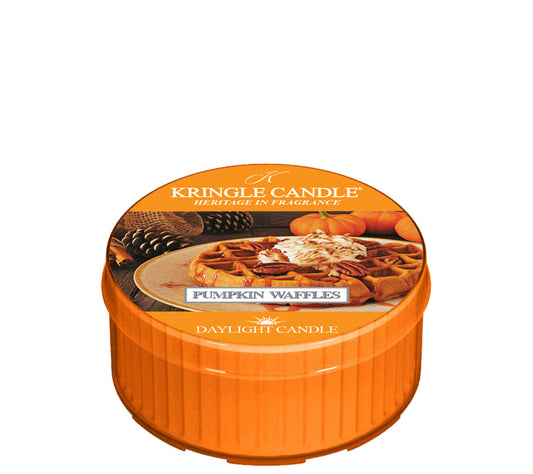 Kringle Daylight Pumpkin Waffles von Kringle Candle kaufen | Duft: Zimtig, Fruchtig, Gebäck, Süß, Vanille | Brenndauer: 12 Stunden