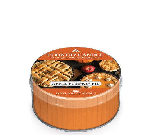 Country Daylight Apple Pumpkin Pie von Country Candle kaufen | Duft: Zimtig, Fruchtig, Gebäck, Vanille | Brenndauer: 12 Stunden 