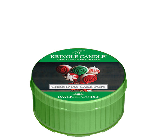 Kringle Daylight Christmas Cake Pops von Kringle Candle kaufen | Duft: Süß, Vanille, Zitrus, Streusel | Brenndauer: 12 Stunden