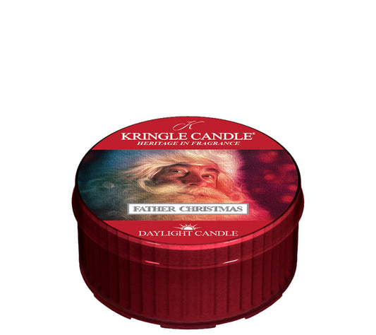 Kringle Daylight Father Christmas von Kringle Candle kaufen | Duft: Zimtig, blumig, Vanille, Nelken | Brenndauer: 12 Stunden