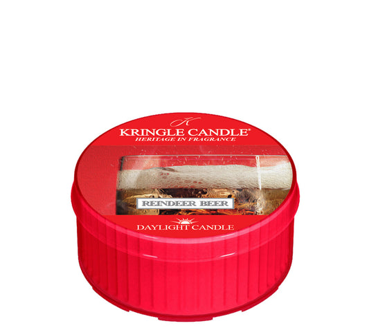 Kringle Daylight Reindeer Beer von Kringle Candle kaufen | Duft: Süß, Vanille, Wurzelbierlimonade | Brenndauer: 12 Stunden