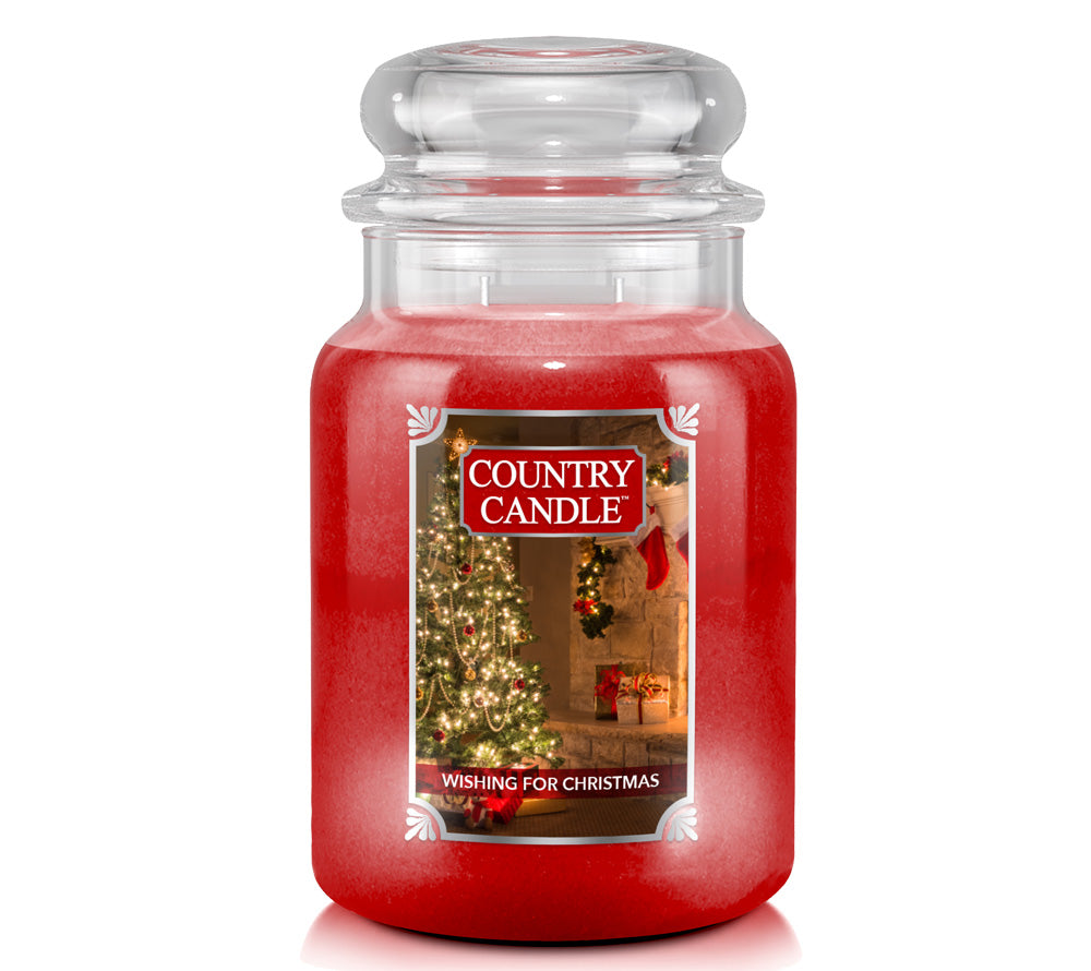 Country Jar Large Wishing for Christmas