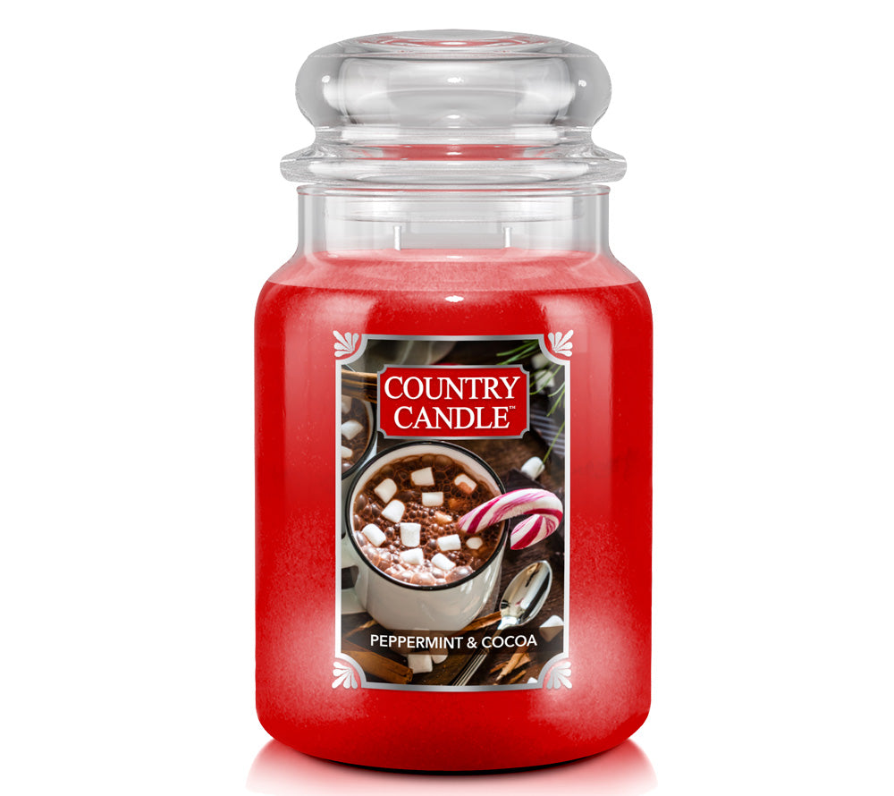 Country Jar Large Peppermint & Cocoa
