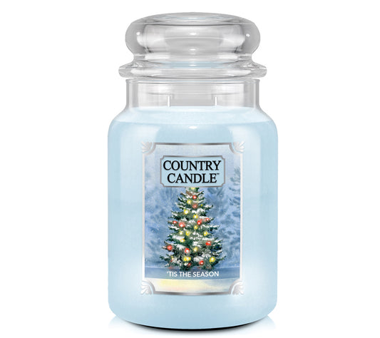 Country Jar Large Tis the Season