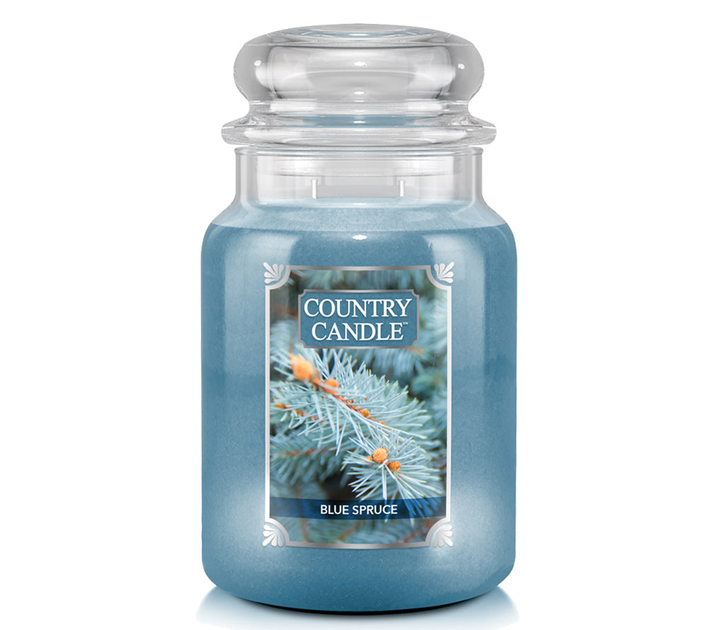 Country Jar Large Blue Spruce
