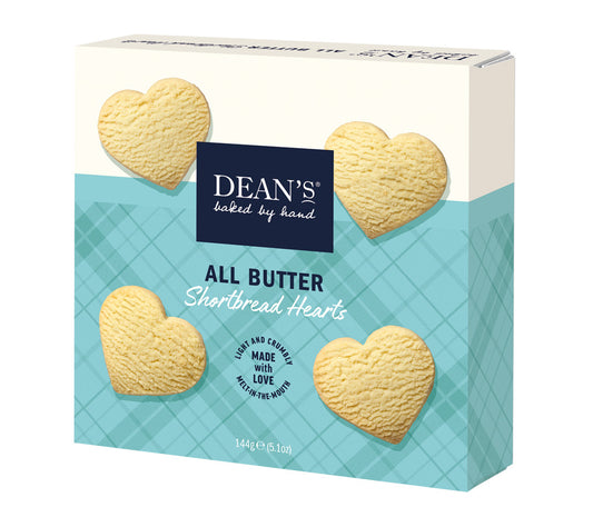 All Butter Shortbread Hearts