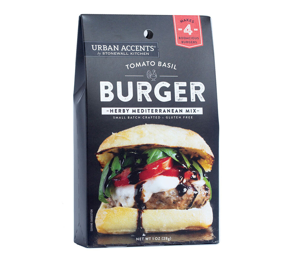 Urban Accent Tomato Basil Turkey Burger Spice Mix