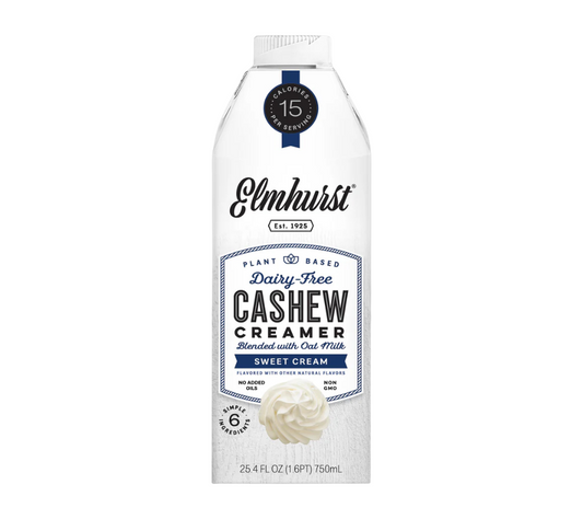 Pflanzlicher Cashew-Creamer | Frei von Emulgatoren, Ölen & künstlichen Zusätzen |  100 % vegan, Non-GMO & koscher | Europaweiter Versand | Jetzt entdecken!