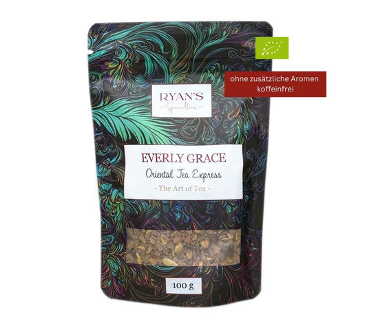 Oriental Tea Express Tee von Everly Grace | Exotischer Bio-Chai-Tee | luxuriöser Charme des historischen Orient Express | 100 % Bio-Qualität