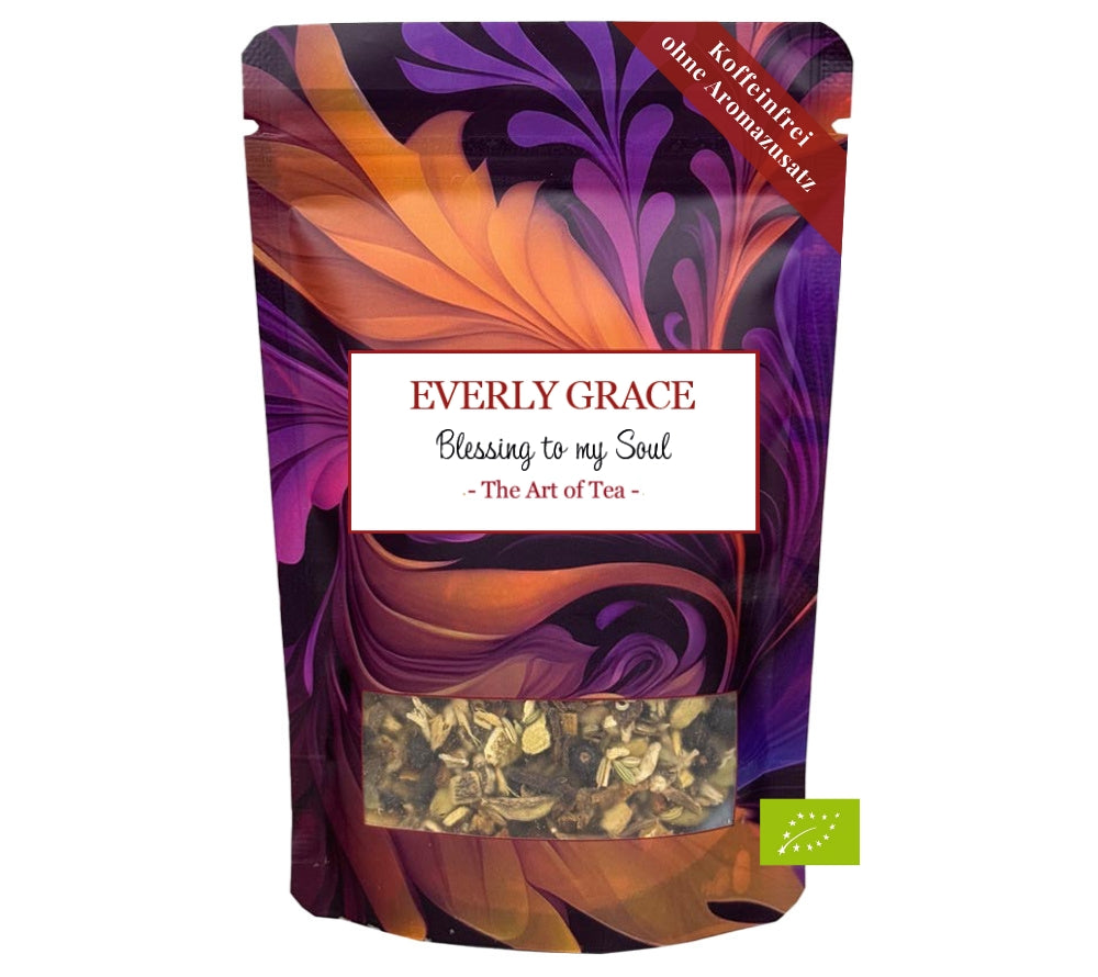 Blessing to My Soul Tea von Everly Grace | Ein Moment der Ruhe | wohltuende, ayurvedisch inspirierte Teemischung | ohne künstliche Zusätze | 100% Bio
