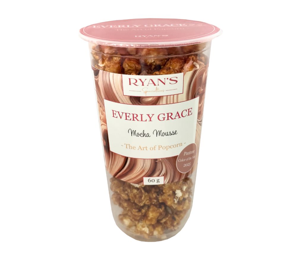 Popcorn – Mocha Mousse von Everly Grace kaufen | Exklusives Gourmet-Popcorn | Espresso&Schokolade | Hochwertige Zutaten | Knusprig & luftig | EU-weiter Versand