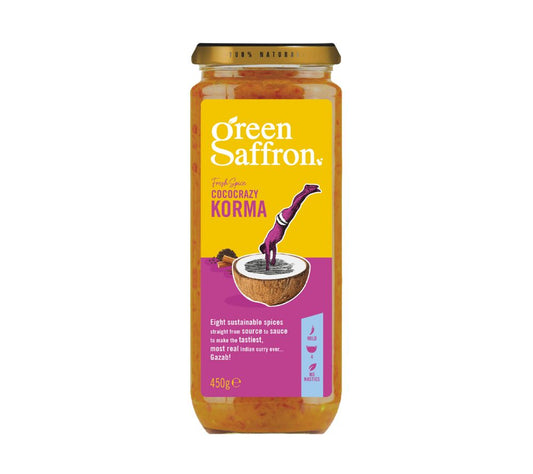 Korma Sauce von Green Saffron bestellen | Authentische Rezeptur | Natürliche Zutaten | Vielseitig einsetzbar | EU-weiter Versand