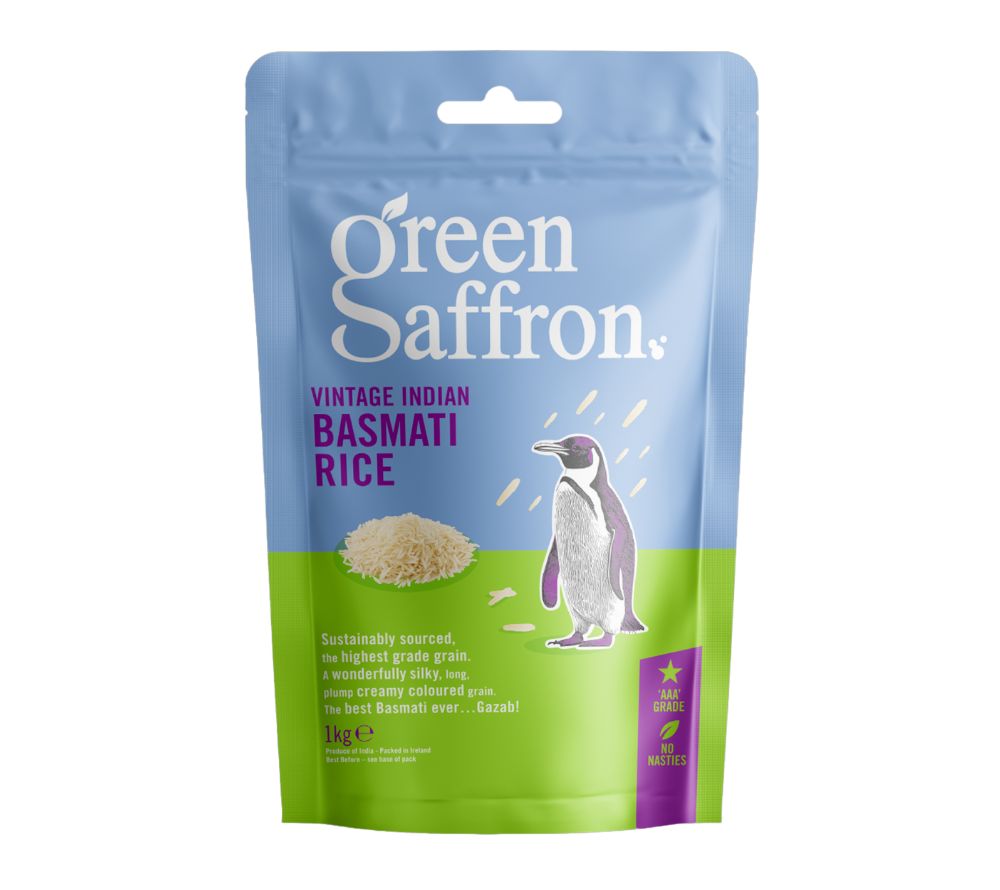 Vintage Pure Basmati Reis von Green Saffron kaufen | 100% Premium-Basmati | duftende, fluffige Konsistenz | Perfekt für indische Gerichte 