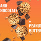 Dark Chocolate Peanut Butter Bites – vegan, glutenfrei & proteinreich. Genussvoller Snack für bewusste Kund:innen & starke Impulsverkäufe.