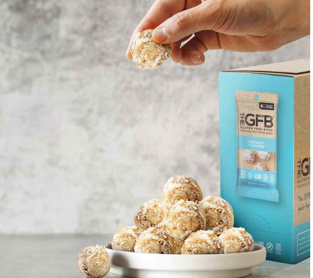 Coconut Cashew Bites – veganer Snack mit Kokos & Cashew. Natürlich, glutenfrei & nachhaltig – ideal für bewusste Genussmomente.