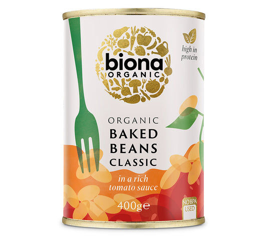 Baked Beans Classic in Tomato Sauce Biona Organic