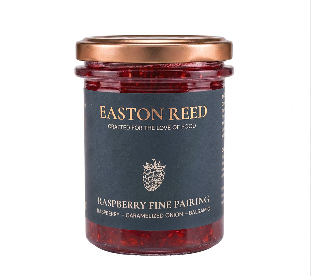 Fruchtiges Himbeer-Chutney mit karamellisierten Zwiebeln und Balsamico im 230 g-Glas. Ideal zu Käse, Burgern, Sandwiches und Grillgerichten. Jetzt entdecken!