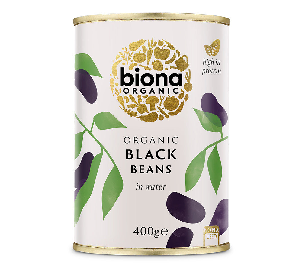 Black Beans Biona Organic von Windmill Organics EU Ldt kaufen | Sanft, proteinreich, vielseitig | Ideal für Burritos oder Chili | EU-weiter Versand
