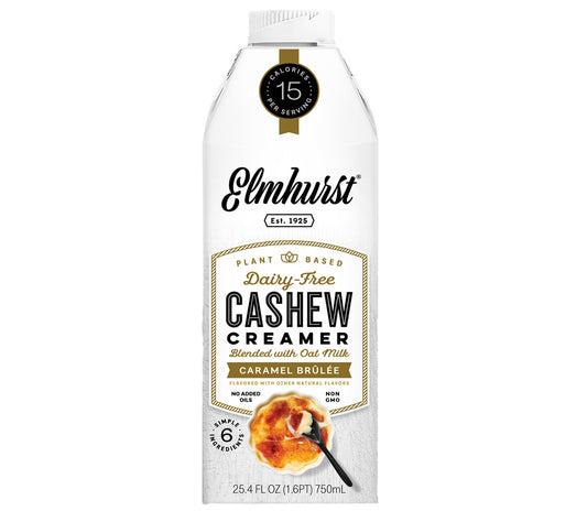Pflanzlicher Cashew Creamer mit feiner Süße | nur 6 Zutaten, ohne Zusätze | Ideal für Kaffee, Bowls & vegane Sortimente | Europaweiter Versand | Jetzt bestellen!