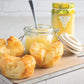 Lemon & Lime All Butter Curd von Cottage Delight – cremiger Curd mit Zitronen & Limetten. Ideal für Frühstück, Gebäck & Feinkost-Sortimente.
