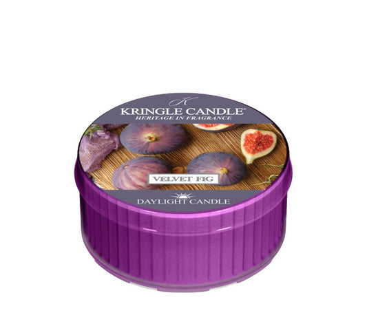 Kringle Candle Daylight – Velvet Fig bestellen | Duft: Feige Cognac, Amber, Tonka | Brenndauer: 12 Stunden | Jetzt bestellen!