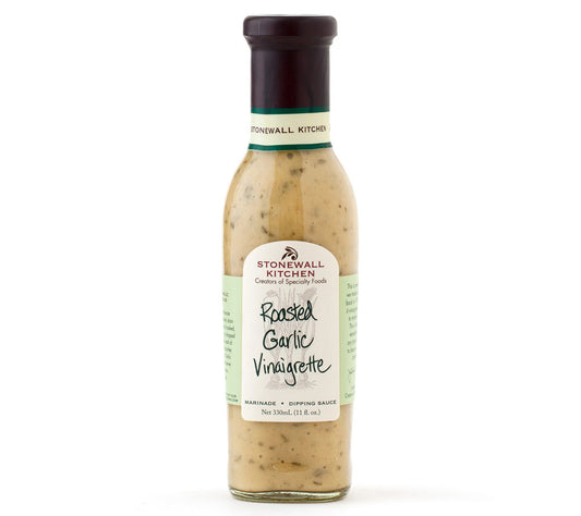 Roasted Garlic Vinaigrette von Stonewall Kitchen kaufen | Intensiver Knoblauchgeschmack | Vielseitig einsetzbar für Salate und Marinaden