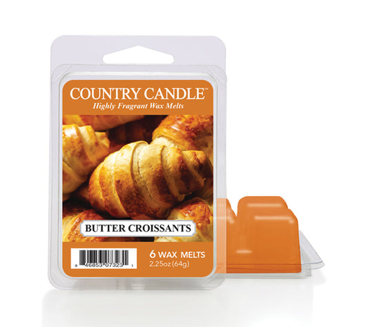 Country Wax Melts 6 pcs Butter Croissants