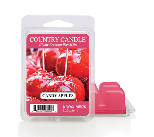 Country Wax Melts 6 pcs Candy Apples