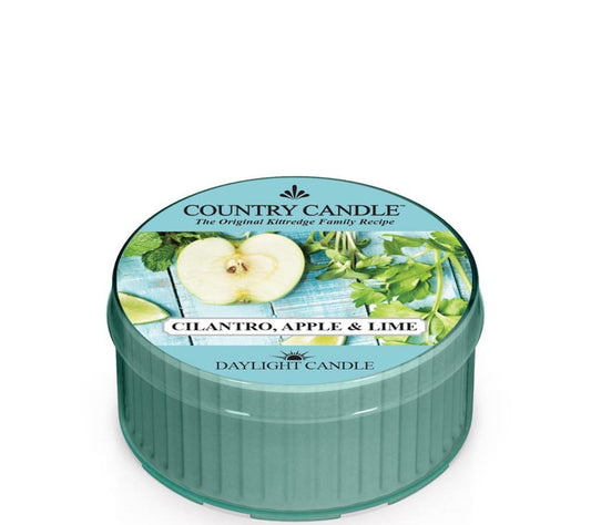 Country Daylight Cilantro Apple & Lime von Country Candle kaufen | Duft: Frisch, herb, fruchtig, einzigartig | Brenndauer: 12 Stunden