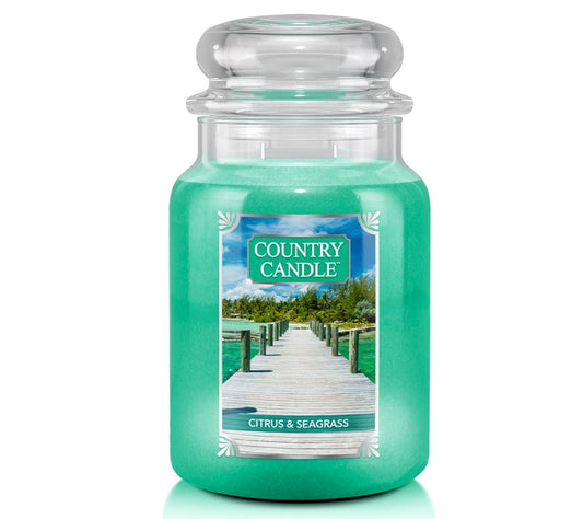 Country Jar Large Citrus & Seagrass