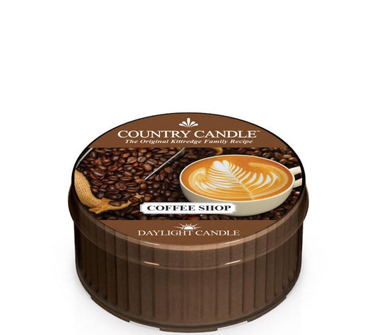 Country Daylight Coffee Shop von Country Candle kaufen | Duft: Kaffee, Vanille, Milch, Keks | Brenndauer: 12 Stunden