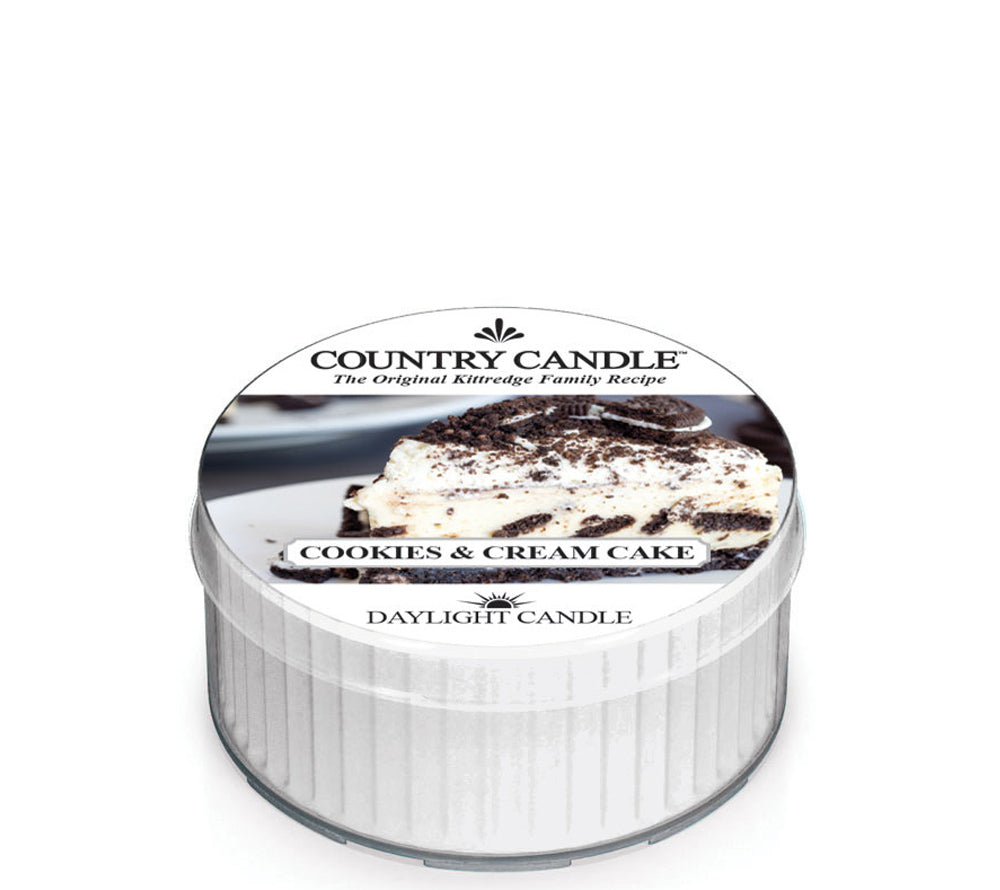 Country Daylight Cookies & Cream Cake von Country Candle kaufen | Duft: Süß, Vanille, Schokolade, Karamell | Brenndauer: 12 Stunden