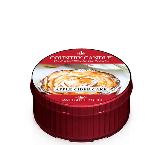 Country Daylight Apple Cider Cake von Country Candle kaufen | Duft: Würzig, süßlich, herbstlich, warm, verlockend | Brenndauer: 12 Stunden