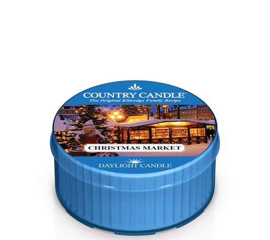 Country Daylight Christmas Market von Country Candle kaufen | Duft: Festlich, würzig, süß, zitrus, stimmungsvoll | Brenndauer: 12 Stunden