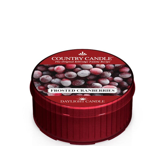 Country Daylight Frosted Cranberries von Kringle Candle kaufen | Duft: frisch, kühl, fruchtig, süß, winterlich | Brenndauer: 12 Stunden
