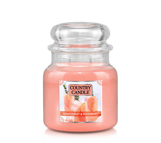 Country Jar Medium Grapefruit & Rosemary