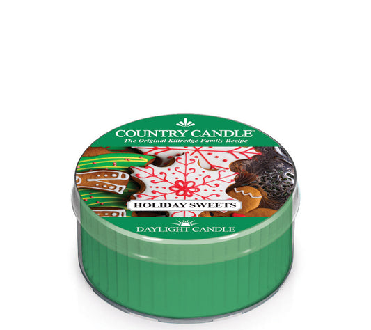 Country Daylight Holiday Sweets von Country Candle kaufen | Duft: Fruchtig, Gebäck, Süß, Vanille, Zitrus | Brenndauer: 12 Stunden