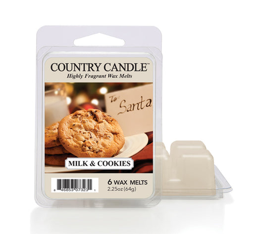 Country Wax Melts 6 pcs Milk & Cookies