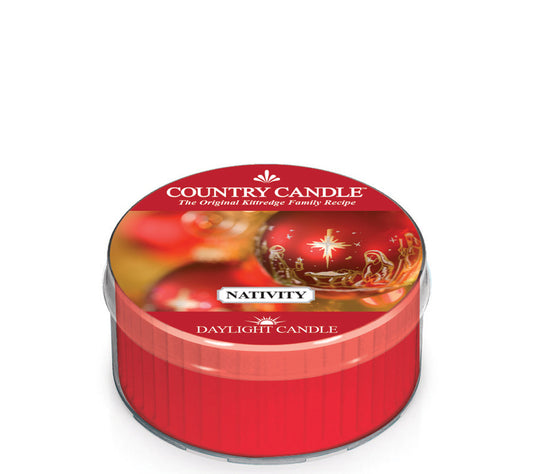 Country Daylight Nativity von Country Candle kaufen | Duft: Frisch, Fruchtig, Süß, Wäsche, Zitrus | Brenndauer: 12 Stunden