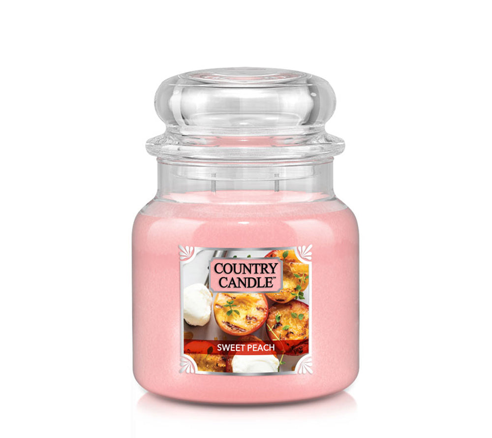 Country Jar Medium Sweet Peach