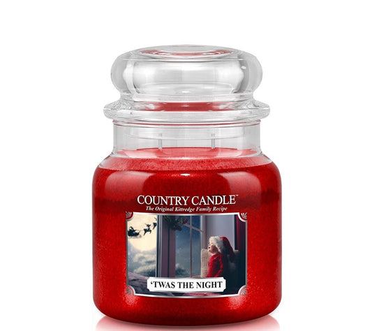 Country Jar Medium Twas the Night von Country Candle kaufen | Duft: Fruchtig, holzig, herb, tief, warm | Brenndauer: 65-90 Stunden