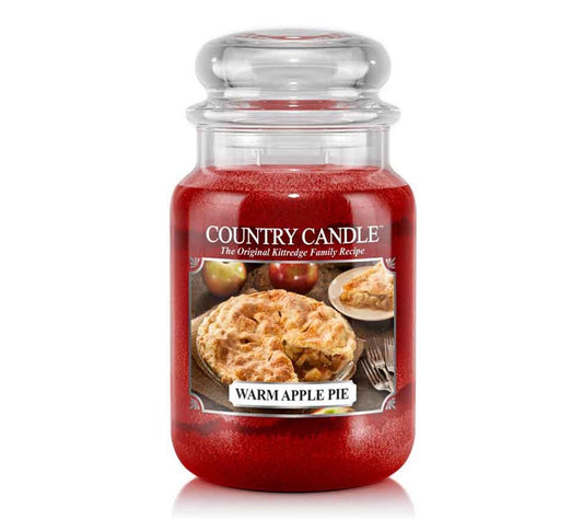 Country Jar Large Warm Apple Pie von Country Candle kaufen | Duft: süß, würzig, warm, köstlich, authentisch | Brenndauer: 100-150 Stunden