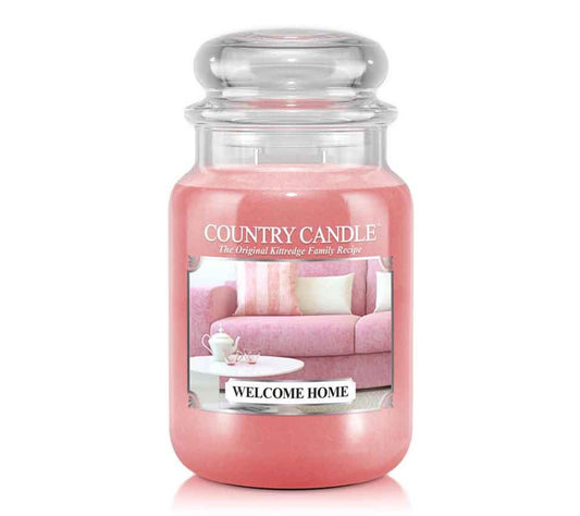 Country Jar Large Welcome Home