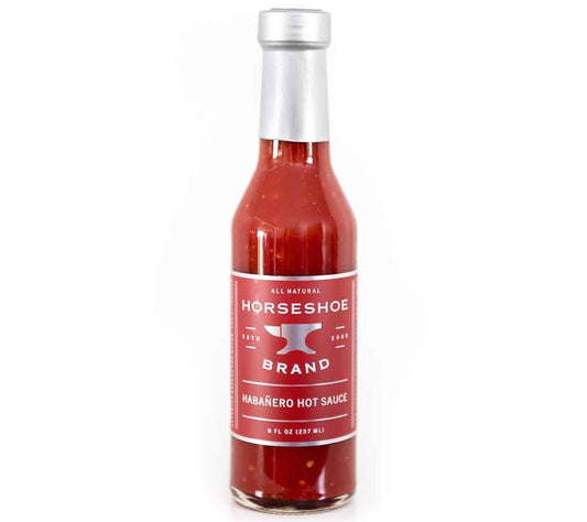 Habanero Hot Sauce von Horseshoe Brand kaufen | Intensiv fruchtig-scharfer Geschmack | Perfekt zum Würzen von Gerichten, Marinaden oder als Dip