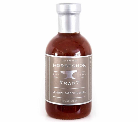 Barbecue Sauce Original von Horseshoe Brand kaufen | Herzhaft, würzig, scharf | Ideal für Fleisch und Gemüse