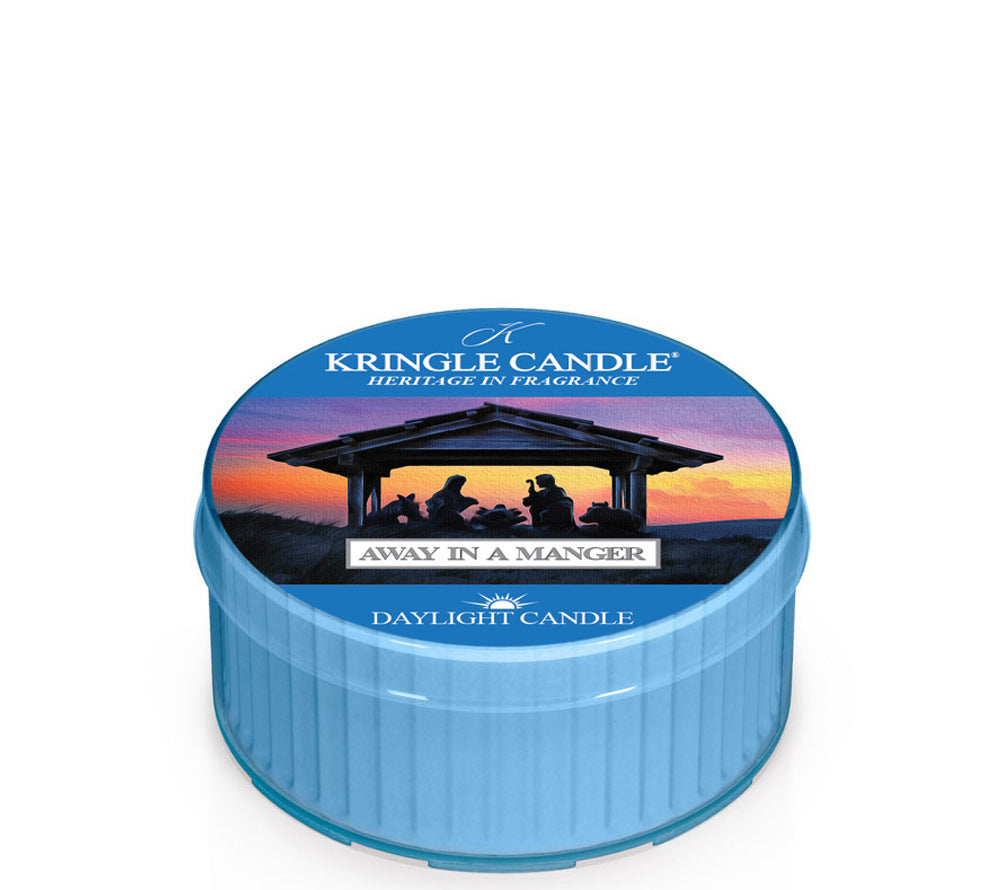 Kringle Daylight Away In A Manger von Kringle Candle kaufen | Duft: Frisch, fruchtig, Vanille, Zimt, Zitrus | Brenndauer: 12 Stunden