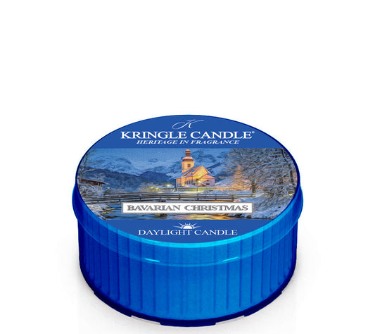 Kringle Daylight Bavarian Christmas von Kringle Candle kaufen | Duft: Frisch, fruchtig, Wäsche, Zitrus, Frost | Brenndauer: 12 Stunden