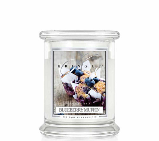 Kringle Jar Medium Blueberry Muffin von Kringle Candle kaufen | Duft: Süß, warm, frisch, verlockend | Brenndauer: 75 Stunden 