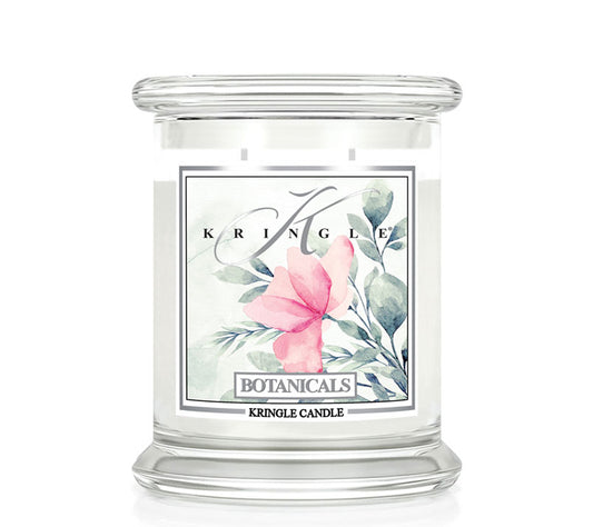 Kringle Jar Medium Botanicals von Kringle Candle kaufen | Duft: Blumig, Morgentau, Rosenwasser, Orangenblüte | Brenndauer: 75 Stunden 